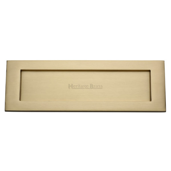 M.Marcus Letter Plate 254x79mm - Satin Brass