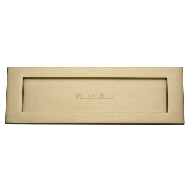 M.Marcus Letter Plate 254x79mm - Satin Brass