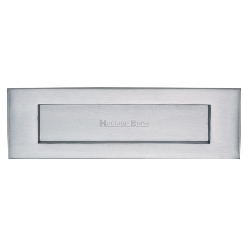 M.Marcus Letter Plate 254x79mm - Satin Chrome