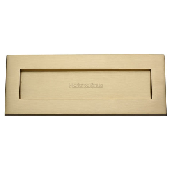 M.Marcus Letter Plate 254x102mm - Satin Brass