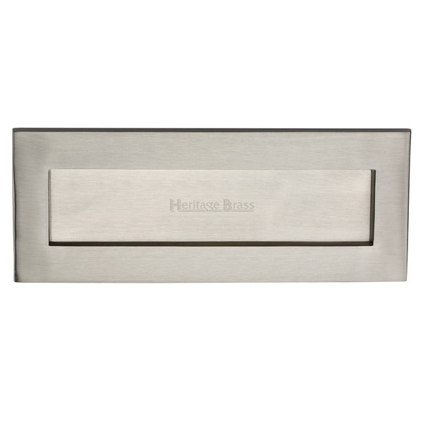M.Marcus Letter Plate 254x102mm - Satin Nickel