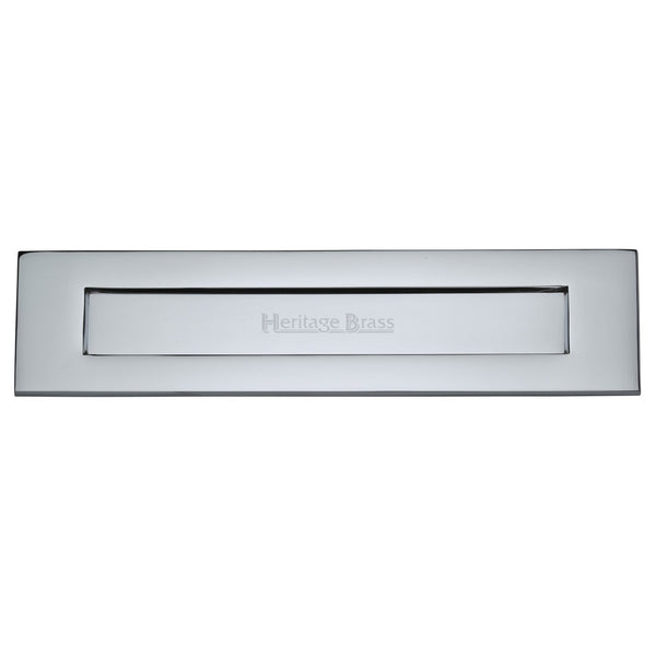 M.Marcus Letter Plate 331x80mm - Polished Chrome