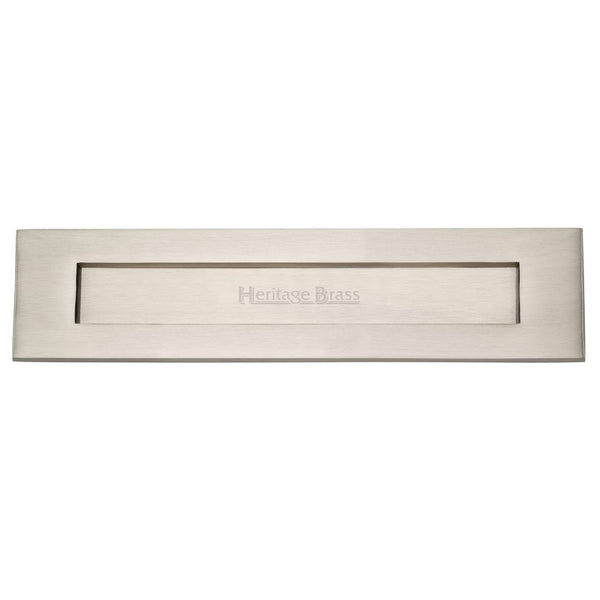 M.Marcus Letter Plate 331x80mm - Satin Nickel