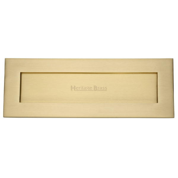M.Marcus Letter Plate 356x127mm - Satin Brass