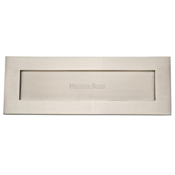 M.Marcus Letter Plate 356x127mm - Satin Nickel