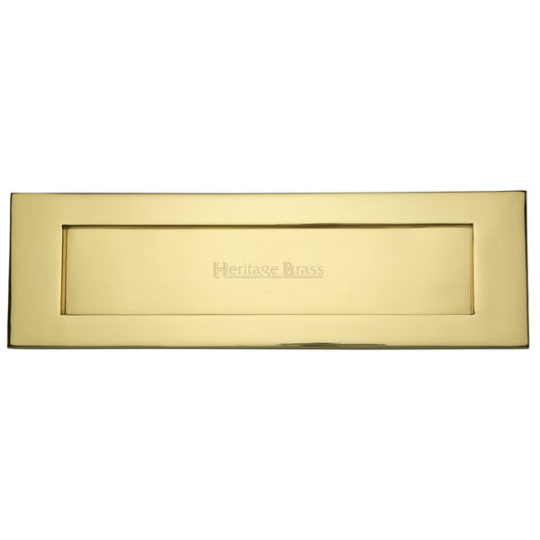 M.Marcus Letter Plate 411x125mm - Polished Brass