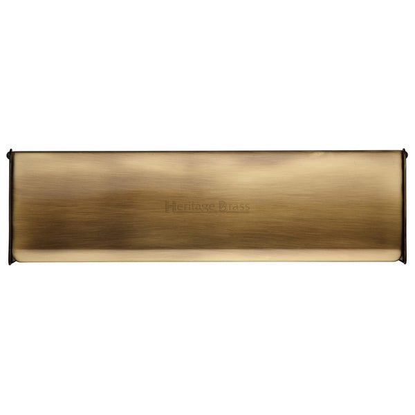 M.Marcus Internal Letterflap 299x83mm - Antique Brass