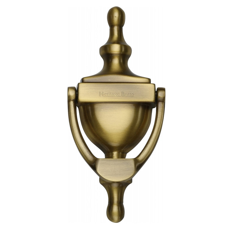 M.Marcus Urn Door Knocker 152mm - Antique Brass