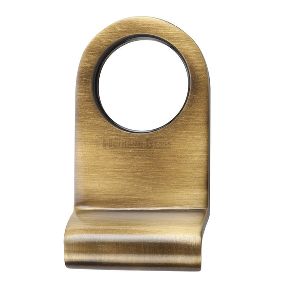 M.Marcus Round Rim Cylinder Pull - Antique Brass