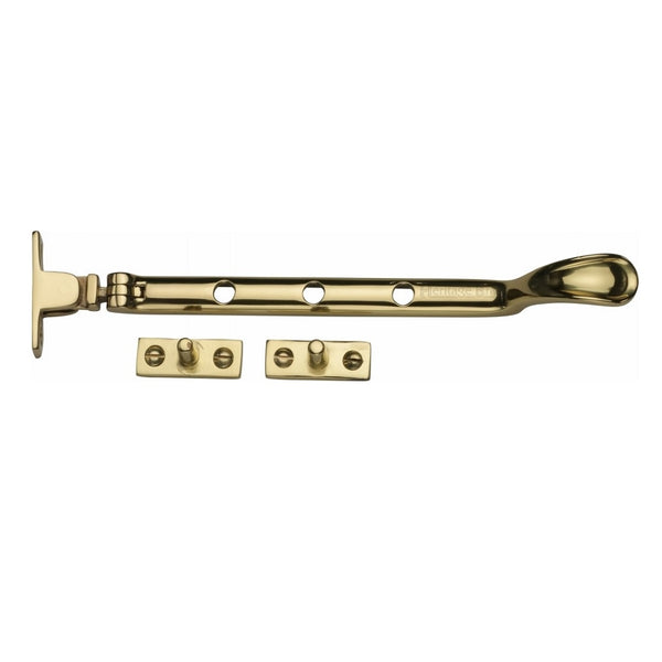 M.Marcus Casement Stay 203mm (8") - Polished Brass
