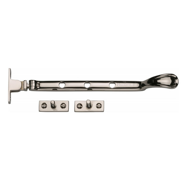 M.Marcus Casement Stay 203mm (8") - Polished Nickel