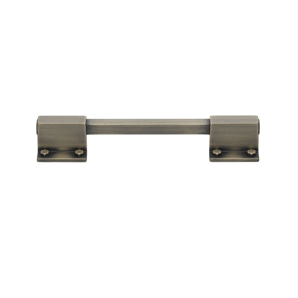 M.Marcus Industrial Railway Cabinet Pull - Distressed Brass