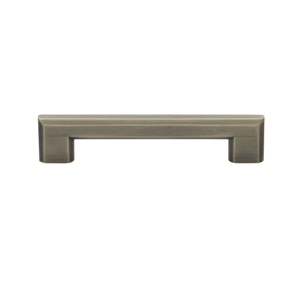 M.Marcus Industrial Binary Cabinet Pull - Distressed Brass