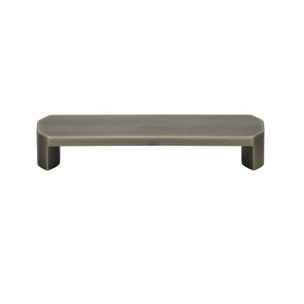 M.Marcus Industrial Canyon Cabinet Pull - Distressed Brass