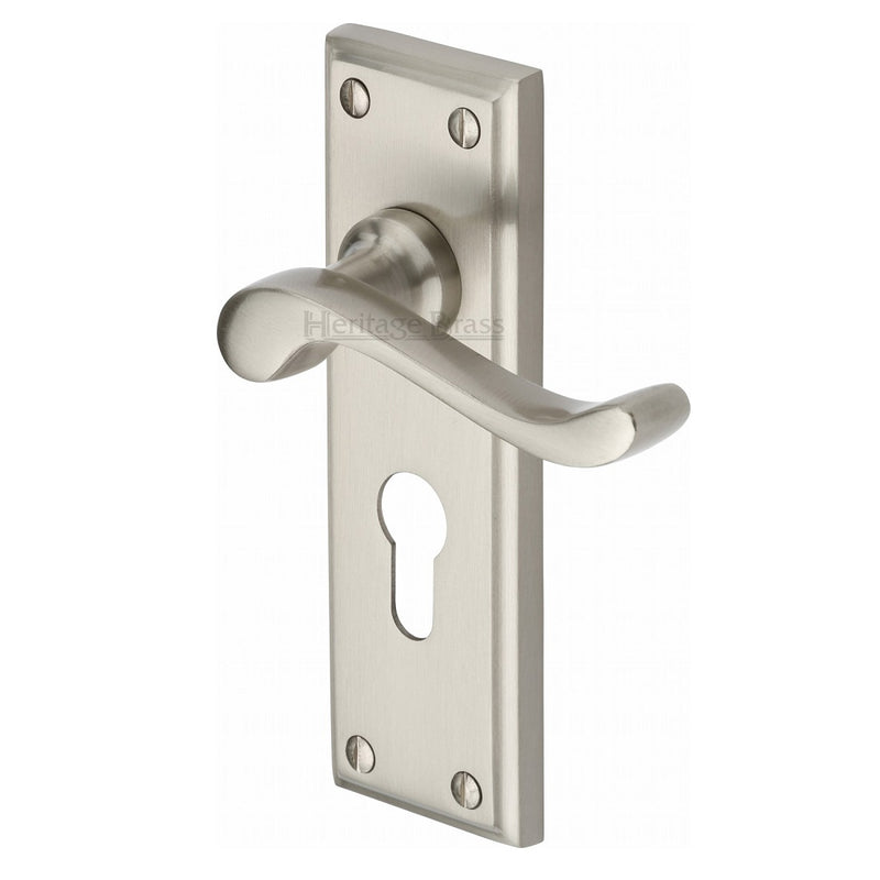 M.Marcus Edwardian Euro Handles - Satin Nickel