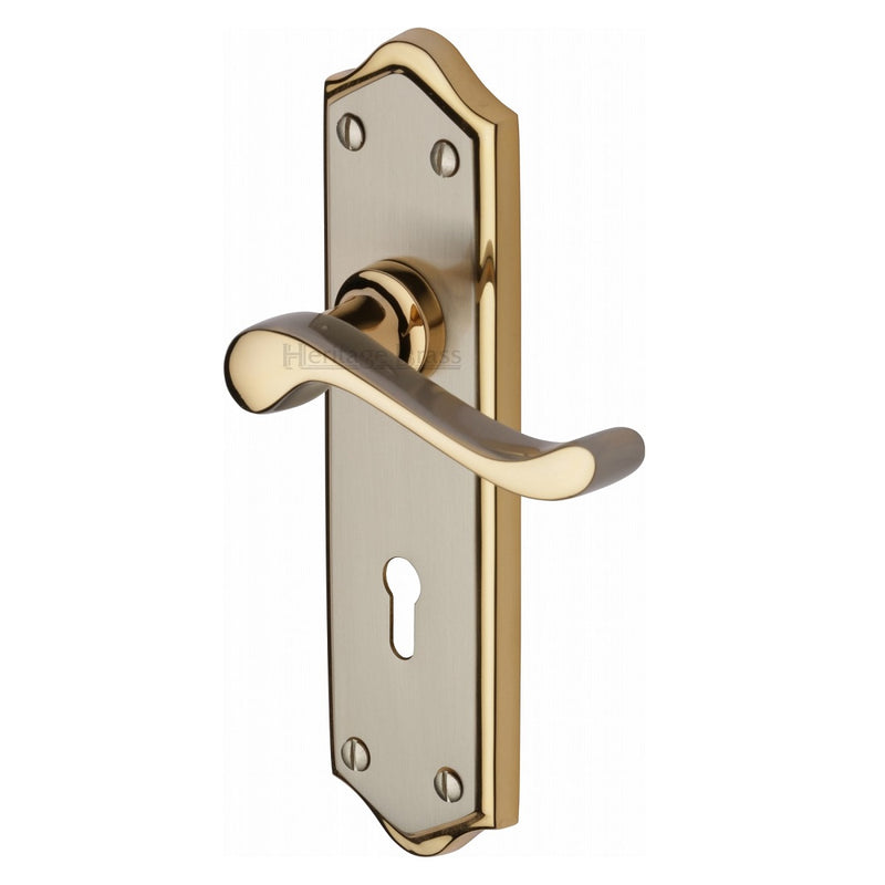 M.Marcus Buckingham Lock Handles - Jupiter Finish
