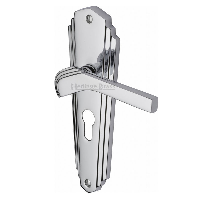 M.Marcus Waldorf Euro Handles - Polished Chrome