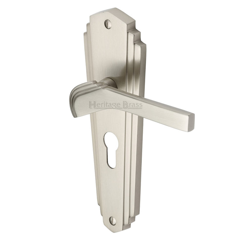M.Marcus Waldorf Euro Handles - Satin Nickel