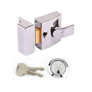 Yale 85 Deadlocking Rim Nightlatch - 40mm Backset - Chrome Case with Chrome Cylinder
