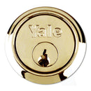Yale 1109 5 Pin Rim Cylinder - Brass