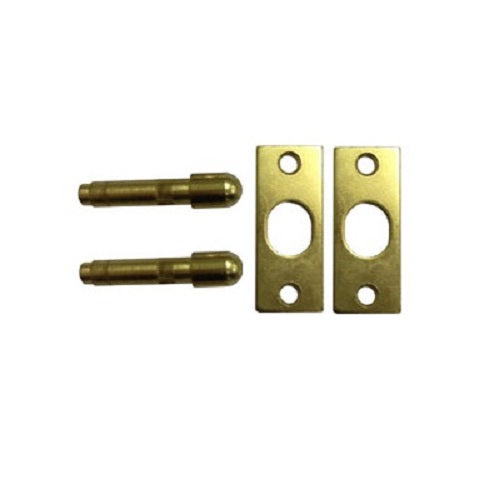 Yale P125 Hinge Bolts (pair) - Polished Brass **While stocks last**